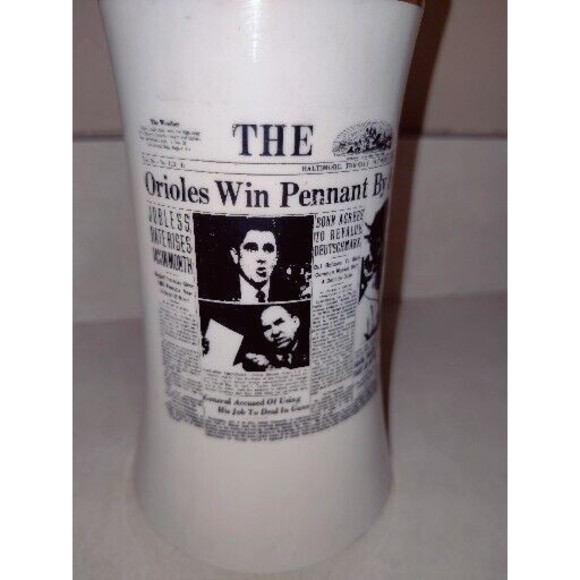 Vintage The Baltimore Sun Orioles Mug Pennant Sweeping Twins 1969 Newspaper Prnt - Picture 4 of 7